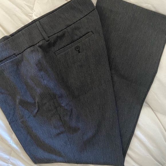 LOFT Trousers, dark gray tweed. - Picture 1 of 7